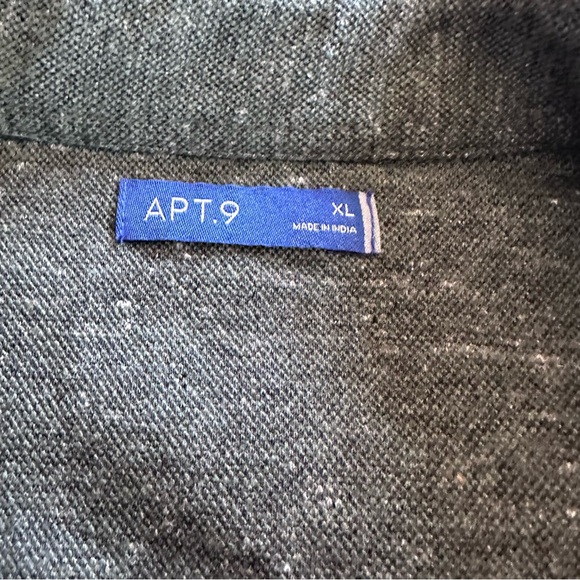 Apt. 9 Men's Dark Green Shirt Jacket - Picture 3 of 9